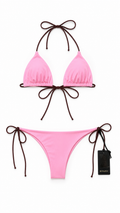 BIKINI THE KOLORS ROSA & CIOCCOLATO