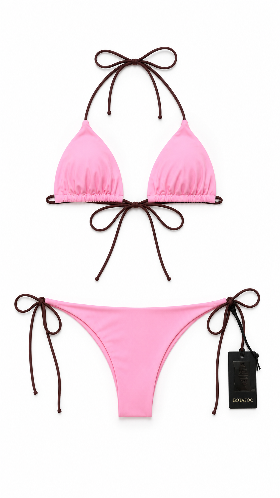 BIKINI THE KOLORS ROSA & CIOCCOLATO